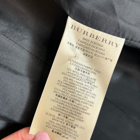 Burberry Black Women's Coat - Picture 10 of 11